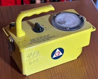 CDV-720 Model 3A Geiger Counter #2 Radiological Survey Meter		
