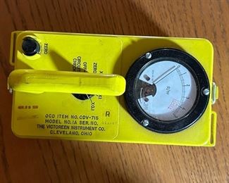 CDV-715  Model 1A Geiger Counter #3 Radiological Survey Meter		
