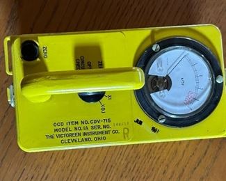 CDV-715  Model 1A Geiger Counter #4 Radiological Survey Meter		
