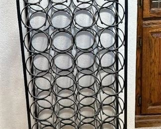 Metal Wine Rack	44x17x12in	HxWxD
