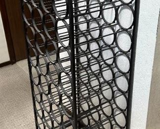 Metal Wine Rack	44x17x12in	HxWxD
