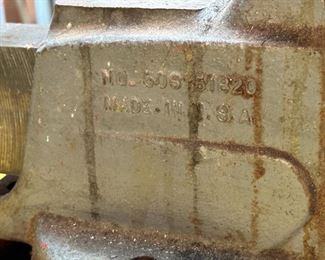 Craftsman Vise	Buyer Removal	
