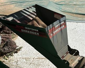 Sears Craftsman 9HP Chipper Shredder		

