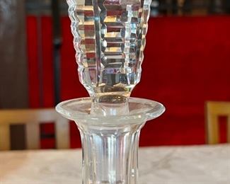 Waterford Crystal Lismore Diamond Decanter	12.75in. X 4.25 diameter	
