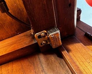 Vintage John Widdicomb lighted china cabinet	81.75in x 70in. X 18.75in	HxWxD
