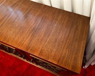 Basque walnut console 2 piece solid wood buffet	30in x 19in x 66in	HxWxD
