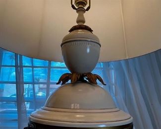 Porcelain Muse Figurine Lamp	41in x 11.5in	
