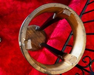 Weiman Marble Top Lamp/Plant Stand Table	34 inches tall marble 16 inches diameter	
