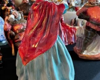 RARE OLD VINTAGE ROYAL DOULTON Figurine LADY CHARMIAN - HN1948 Made in England - STAMPED	8.5” x 6” x 4.5”.	HxWxD
