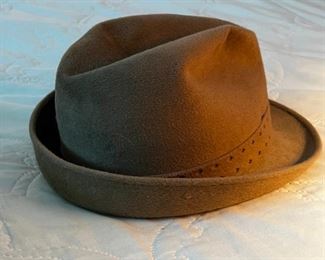 Vintage christian dior monsieur fedora	Size 7 3/8	
