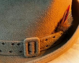 Vintage christian dior monsieur fedora	Size 7 3/8	
