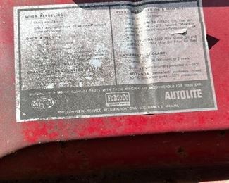 1968 Ford Ranchero GT 289		
