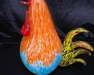 Murano Glass Chicken