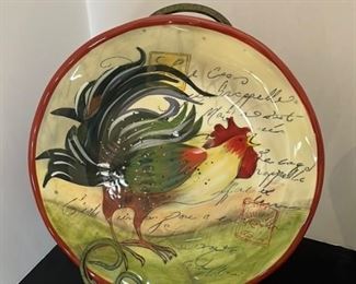 Rooster Plate