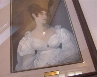 Elizabeth Countess Grosvenor. October 1881. Painted by Sir Thomas Lawrence. Engraver unknown (possibly H T Greenhead).