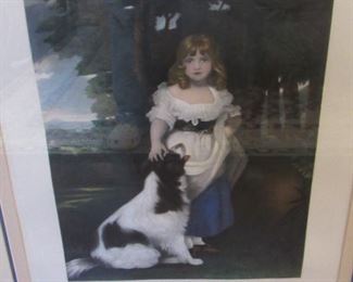 Miss Frances Harris. Published 1876, London. Painted by Sir Joshua Reynolds - B.R.A. Engraving by James Scott.