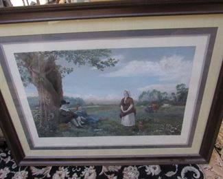 The Milkmaid's Song. Published 1875, Henry Graves & Co. London, England. Registered copyright 1885. Painted by W Fields. Engraver J J Chant.