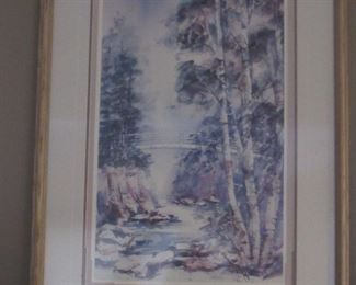 North Shore. Limited edition print by Lou Roman