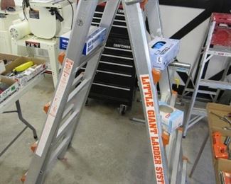 Heavy duty Little Giant ladder