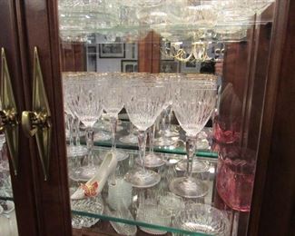 Atlantis Magellan Gold Rim goblets