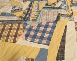 1950-1960 Crazy Quilt Full size: 74"w 87.5"l                                   $50.00