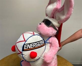Energizer Bunny with Santa Hat: 34"t 22"w                                                                         $45.00