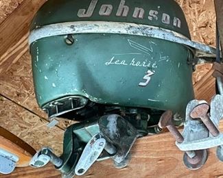 1954 Vintage Seahorse Johnson Outboard motor                                           $350.00