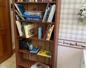 Wooden Bookshelf : 31"w 10.25"d 78"t                                                              2 other Wooden bookshelves available as well!                          $65.00 each