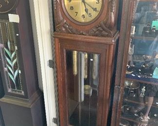 Clock #1    3wt Case Clock, 20" w x 10.5" d. 75.5" tall ($875 OBO)