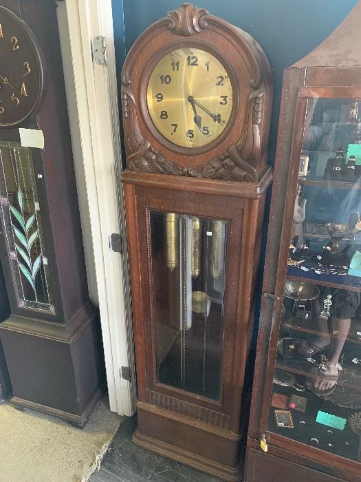 Clock #1    3wt Case Clock, 20" w x 10.5" d. 75.5" tall ($875 OBO)