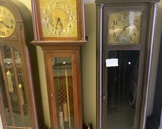 Clock #4  Moon Case Clock, 20"w x 13" d x 85" tall ($270 OBO)