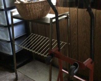 Dolly and record rack