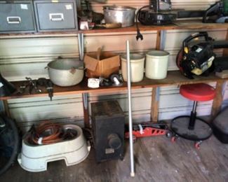 Second storage building -miscellaneous 