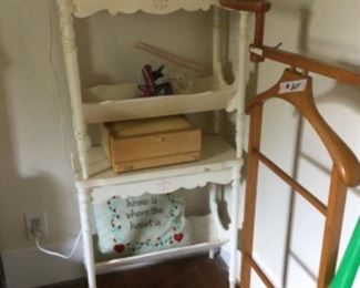 Two matching bedside tables