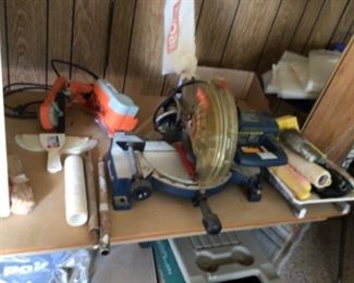 First storage building - paint items and more