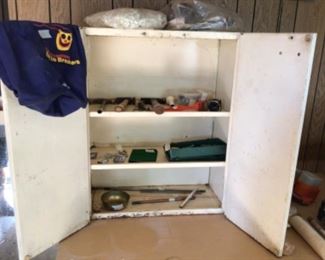 First storage building - cabinet