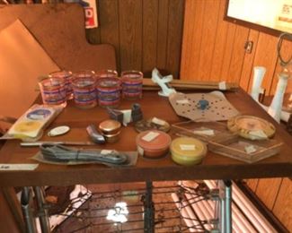 First storage building -drafting table