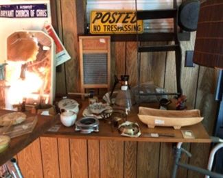 First storage building  -  miscellaneous 