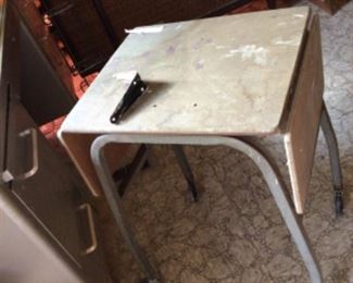 First storage building - rolling cart 