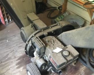 Shed items - wood chipper