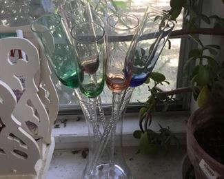 Front porch area (enclosed) - glass bucket with glasses container (Out of box in previous picture)