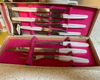 Regent Sheffield cutlery set - original box 