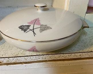 Trianon - L&M fine China bowl with lid - made in Japan 