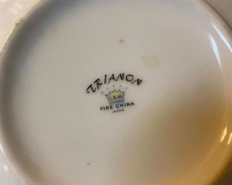 Trianon - L&M fine China bowl with lid - made in Japan 