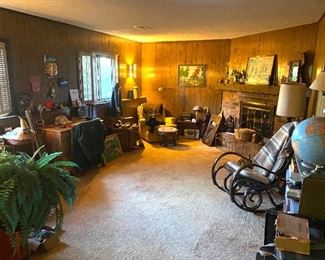 Basement bar room bungalow set-up still in progress! 