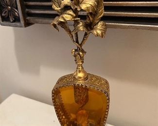 Beautiful ornate perfume table