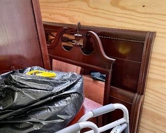 Full size Bed and bedroom furniture 