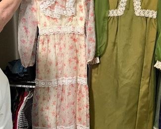 Vintage dresses and clothes