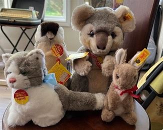 Steiff animals - Like New Condition 
