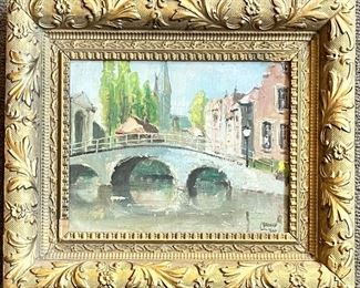 ARTIST SIGNED OIL ON CANVAS 